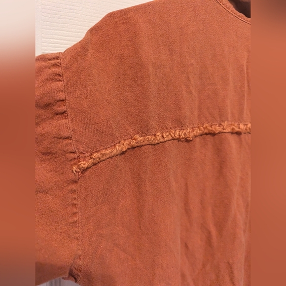 Young Fabulous & Broke YFB Raw Edge Romper Paprika ( M ) - Picture 11 of 14